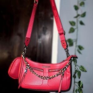 Michael Kors Cherry Red Shoulder Bag